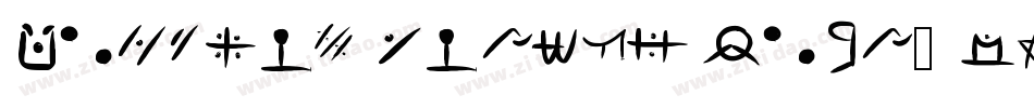 Masonic Cipher & Symbols字体转换